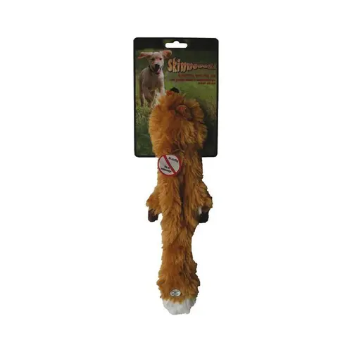 Jouet 34cm renard peluche Skinneeez pour chien
