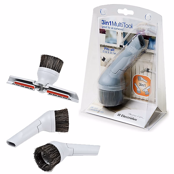 Brosse 3en1 32mm + 1 adaptateur 35 mm Electrolux ZE063 multi tool – Réf. AXVVERPOI3844934842