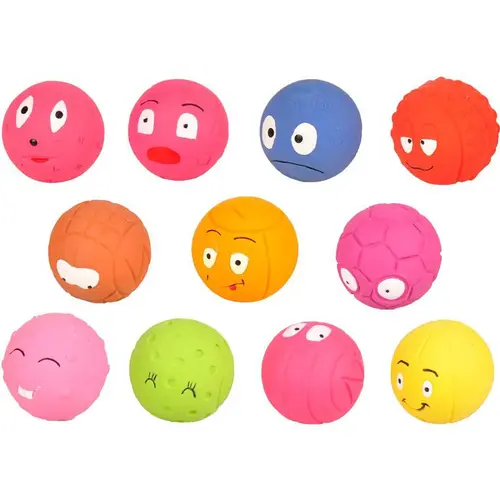 Jouet pour chien balle en latex Flamingo - Ø 5 cm