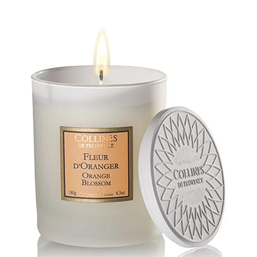 Bougie parfumée fleur d'oranger