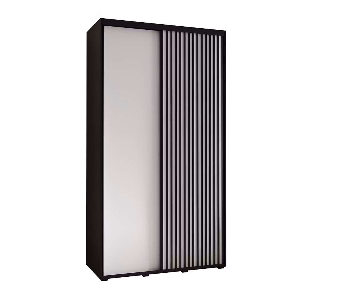 Armoire Lanko 1 a portes coulissantes H. 235 – 2 x L. 140 x P. 60 2 portes