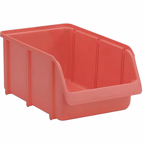 Alutec 674100 bac à bec taille 4 – plastique rouge, 205 × 155 × 335 mm, capacité 7,1 L