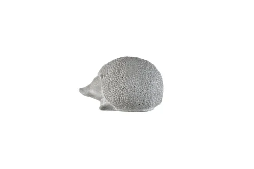 Hérisson en ciment gris Pot&Déco - 9 x 7,5 x 6 cm