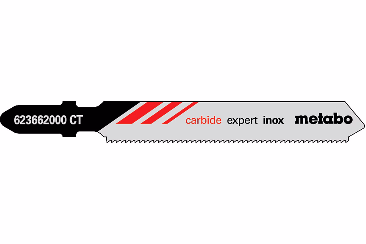 3 lames de scie sauteuse HM Expert inox – METABO | 23662