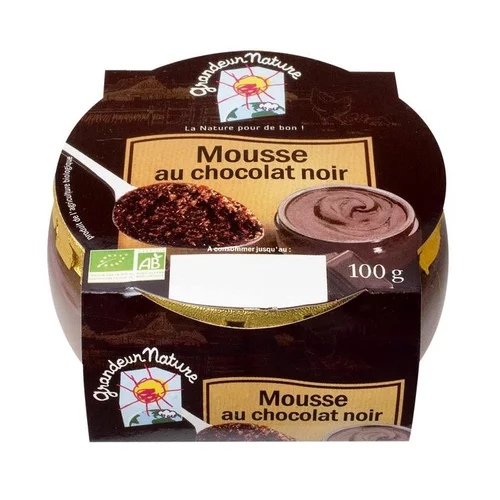 Mousse au chocolat noir - 100 g