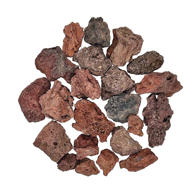 BIG BAG de 0 – 5M3 (+/ | 10M²) Gravier Pouzzolane Rouge / Noir 15/25 mm | Livraison STANDARD