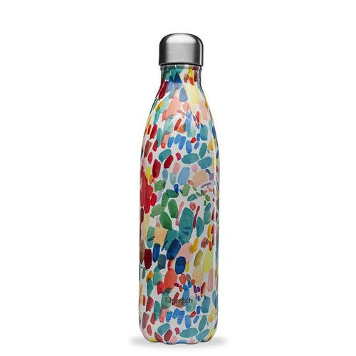 Bouteille isotherme Qwetch en inox Arty multicolore 500 ml