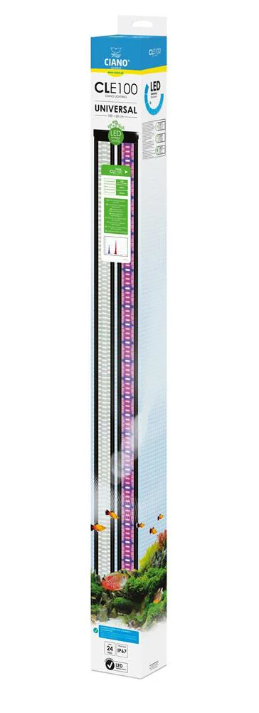 Rampe LED pour aquarium coloris blanc Plantes Ciano - 100 cm