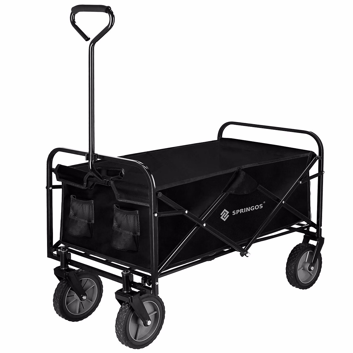 Chariot de transport pliable 105 L – chariot à main polyvalent