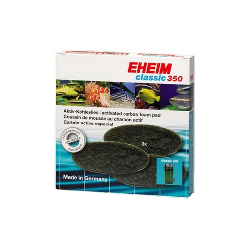 Mousses charbon actif pour filtre classic, EHEIM - lot de 3