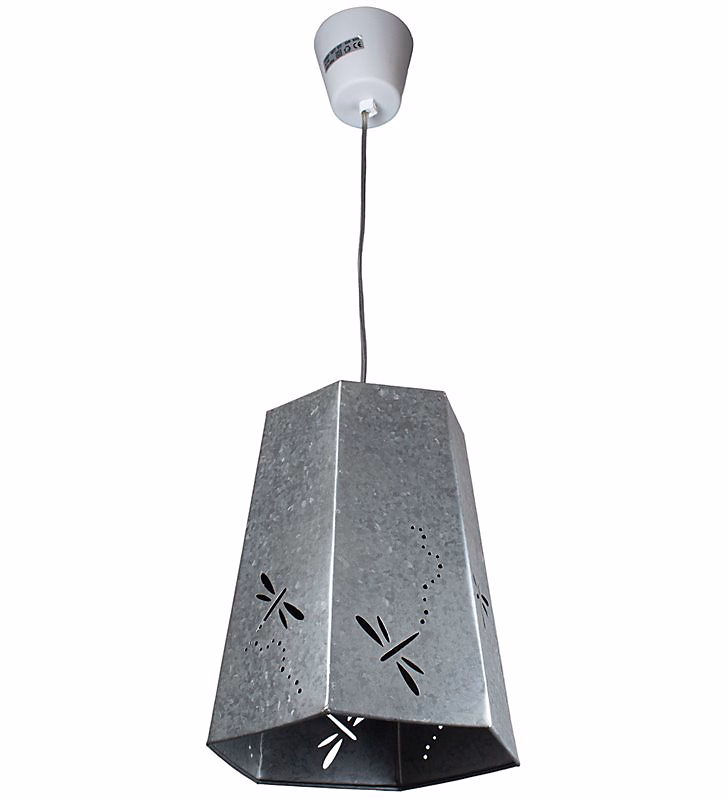 Luminaire et éclairage intérieur – Abat jour metal Suspension Lustre suspendu deco industielle libellules