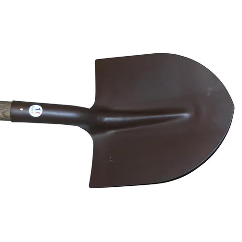 Pelle ronde trempée de couleur marron