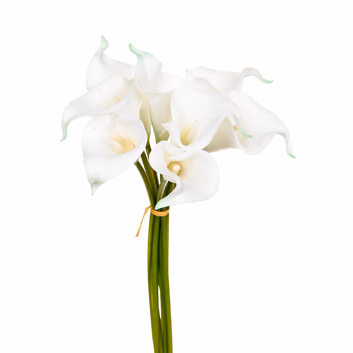 Bouquet de 8 arums artificiels blanc H36cm – Atmosphera Créateur d'intérieur