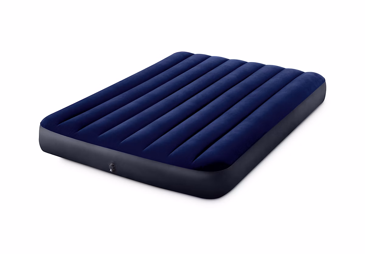 Couchage – Matelas gonflable 2 personnes Intex bleu nuit
