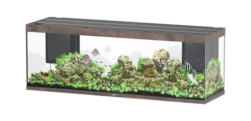 Aquarium coloris chêne foncé Aquatlantis Sublime Ultra LED 2.0 675 L - 200 x 60 x 75 cm