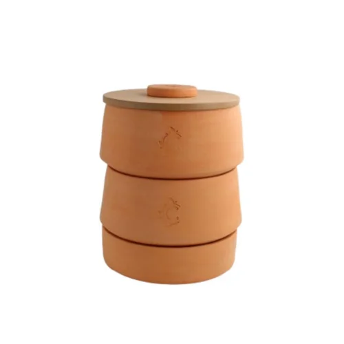 Lombricomposteur à 2 étages Terracotta Ceercle - 8 kg