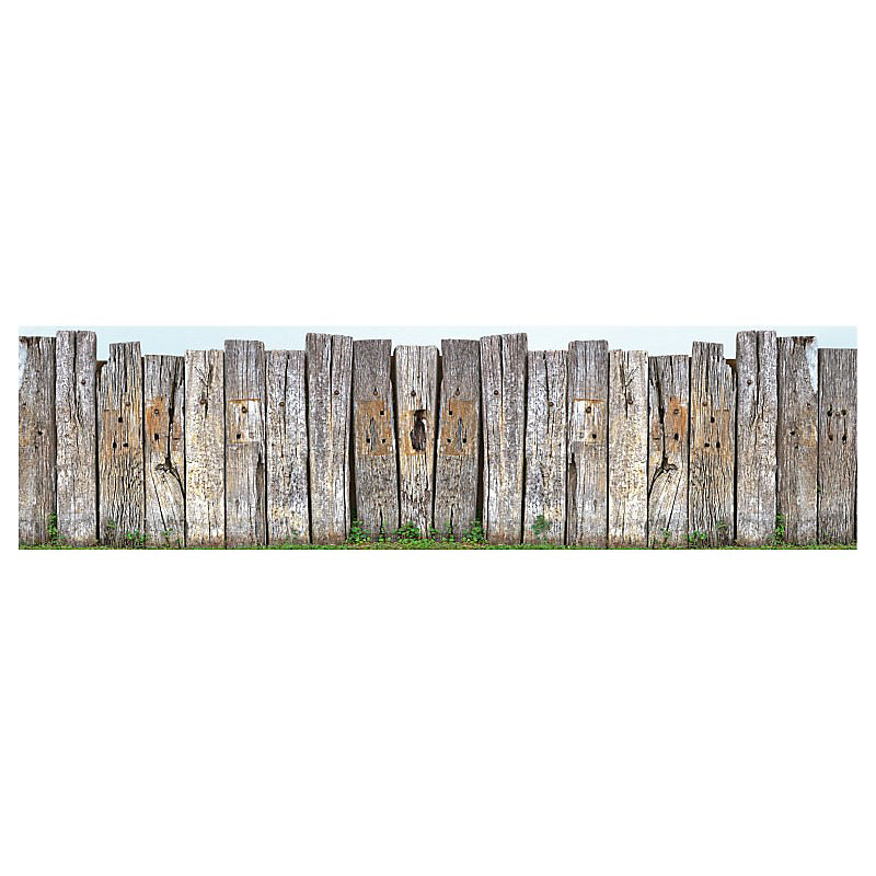 Brise vue imprimé TRAVERSES | H.0.8 x L.3 m – 100% occultant – Made in France par Scenolia + kit de fixation offert