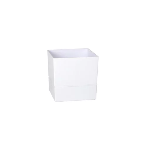 Pot carré Aquaduo blanc ivoire 1,8 L