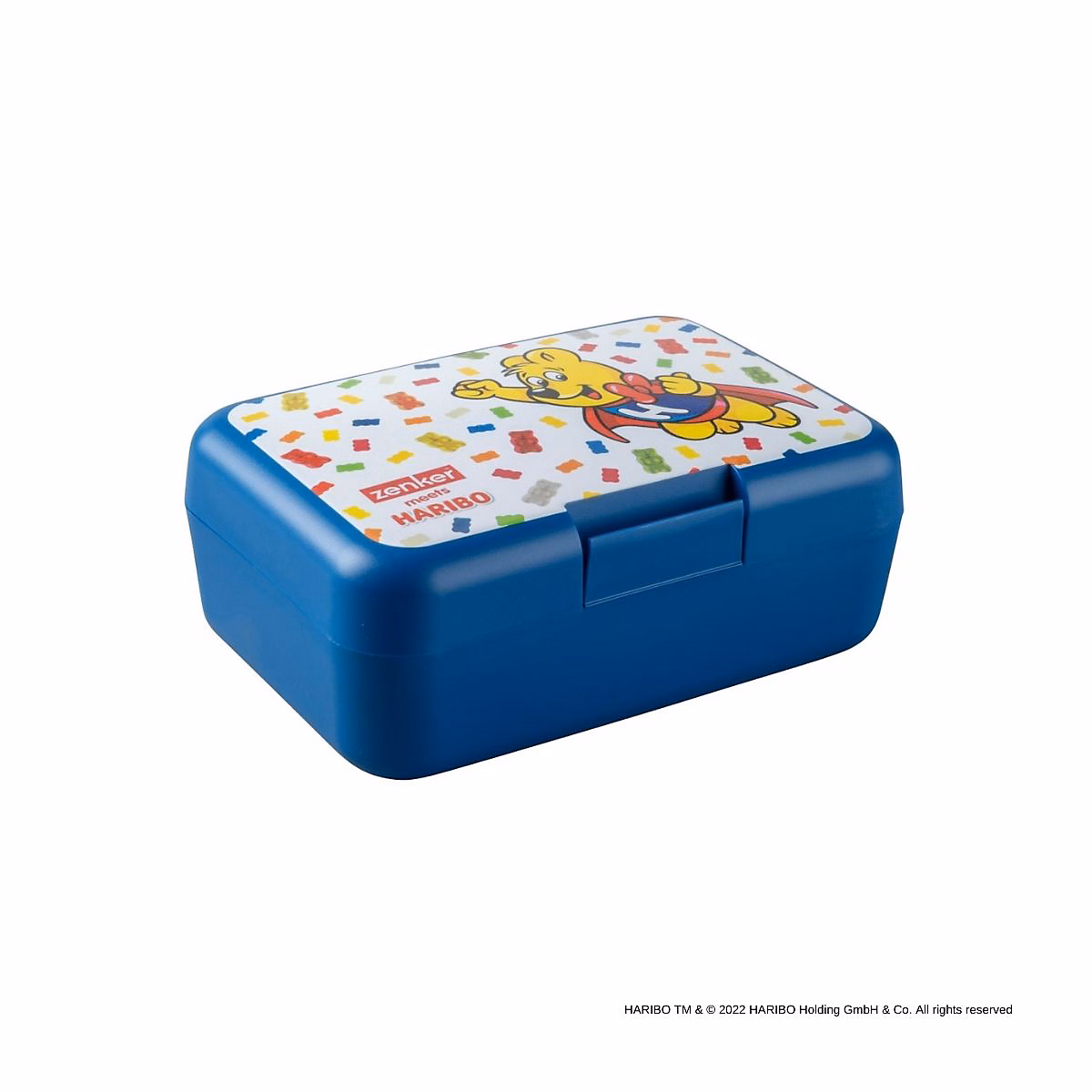 Boîte alimentaire avec couvercle en plastique 16 | 5 x 11 – 5 cm Zenker Haribo