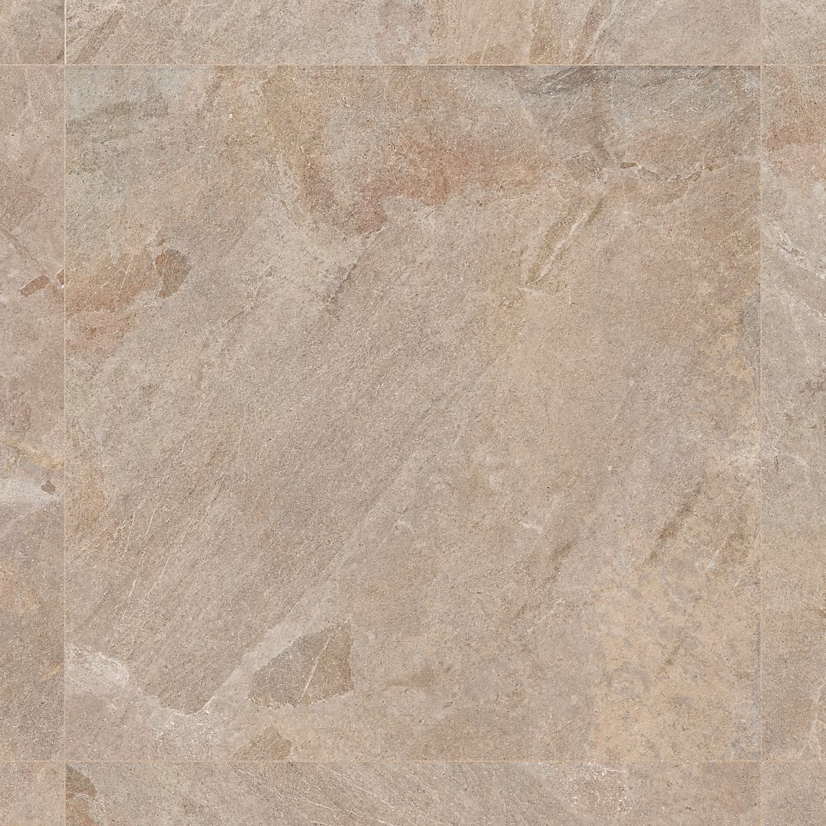 Carrelage effet Pierre Beige Brun 100 × 100 × 0 – 8 cm In&Out Serdano, Sol et mur intérieur et Sol extérieur (vendu par carton de 2 m²)