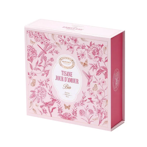 Coffret infusion jour d'amour bio Provence d'Antan - 20 sachets