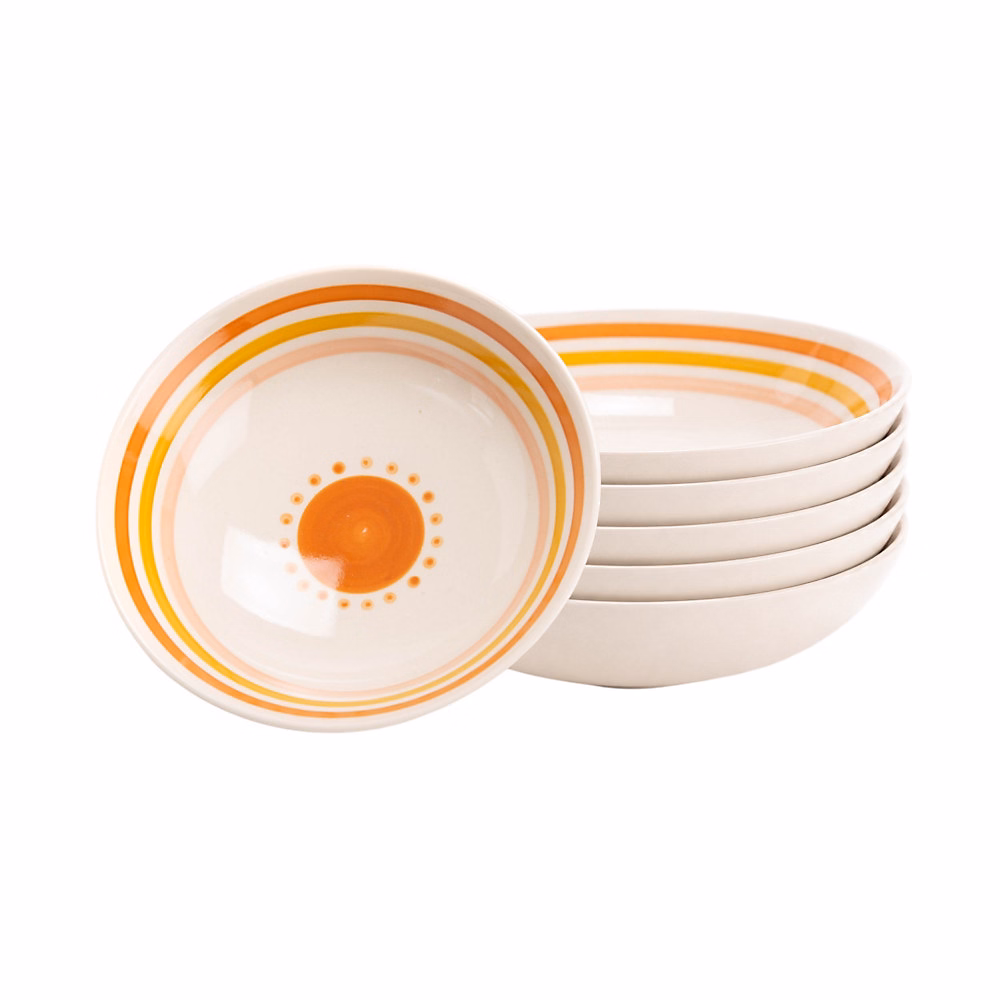 Assiette creuse Almeria 19 cm (lot de 6) – Réf. HXCIWYSVN1633632836