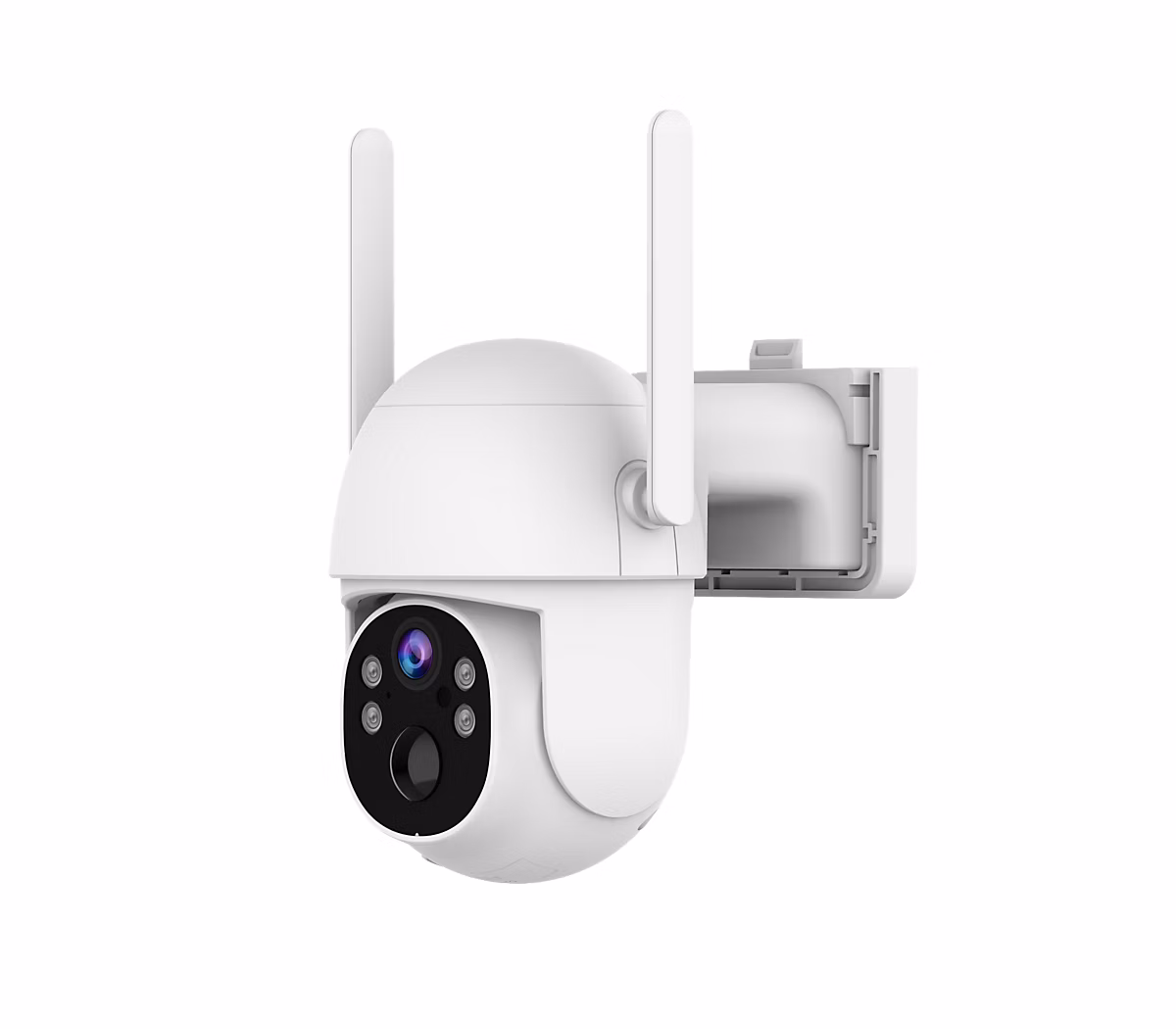 Caméra de surveillance extérieure motorisée solaire 2K – Semac