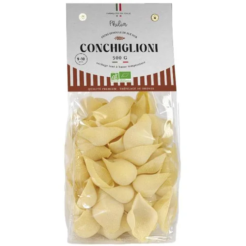 Pâtes conchiglioni bio Philia - 500 g