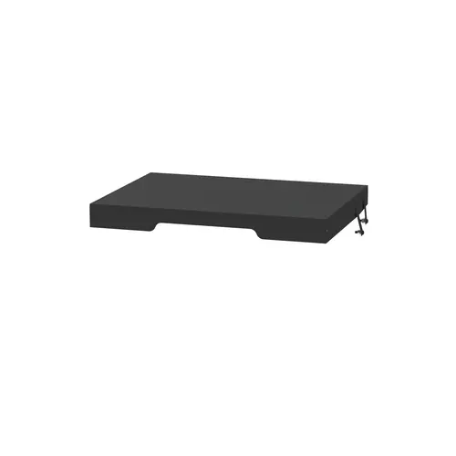 Couvercle protection noir plancha Le Marquier - L 38 x P 53 x H 5 cm