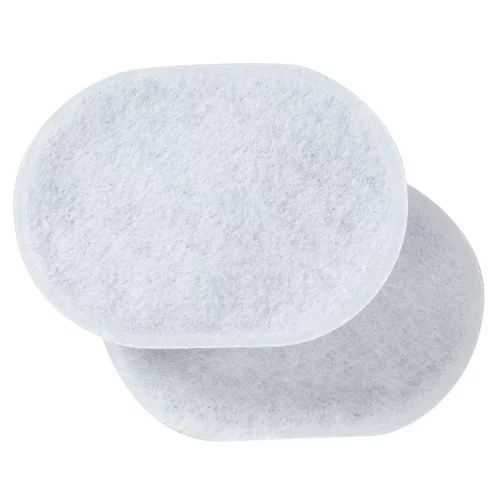 Lot de 2 filtres pour la fontaine à eau Iguazu pour chat et petit chien coloris blanc Zolux