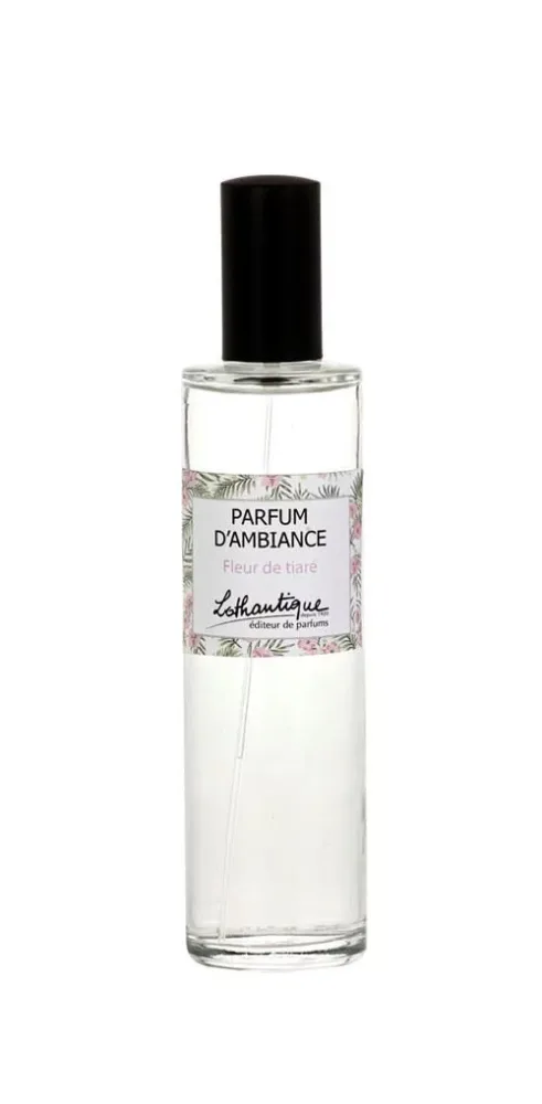 Parfum d’ambiance en flacon spray en verre Lothantique Fleur de Tiaré - 100 ml