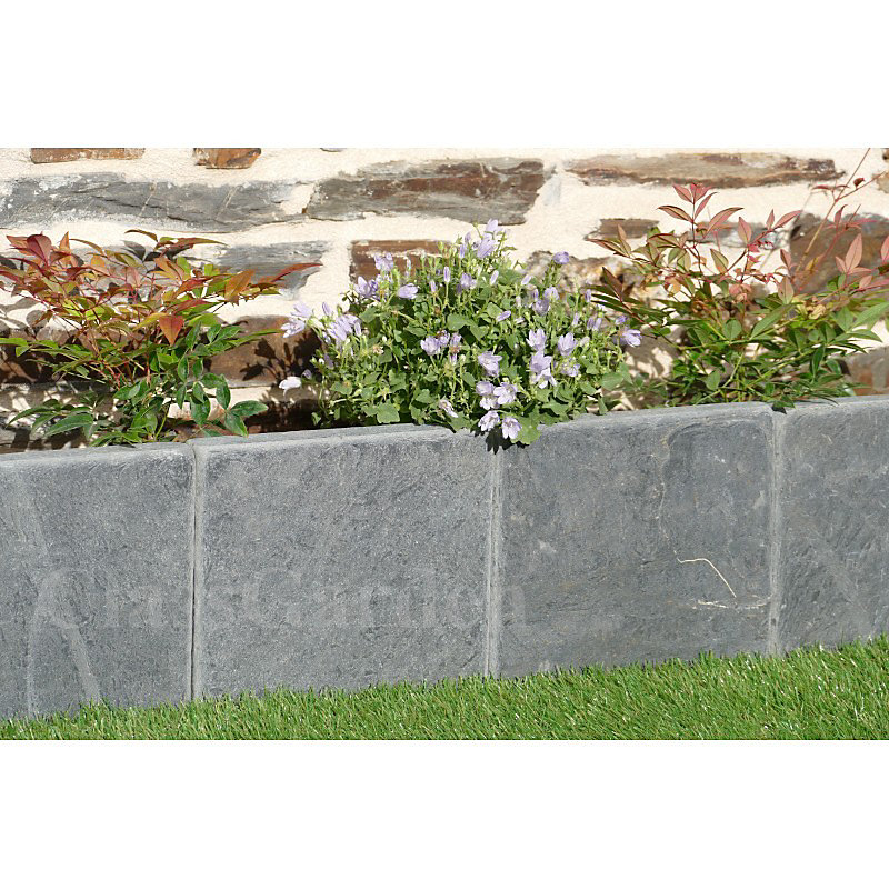 ClassGarden – Bordure Ardoise Patinée 15 cm