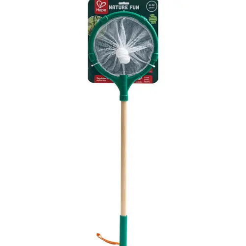 Filet d'exploration en bambou et plastique à base de plantes Hape à partir de 5 ans - 73,5 x 21,5 x 3 cm