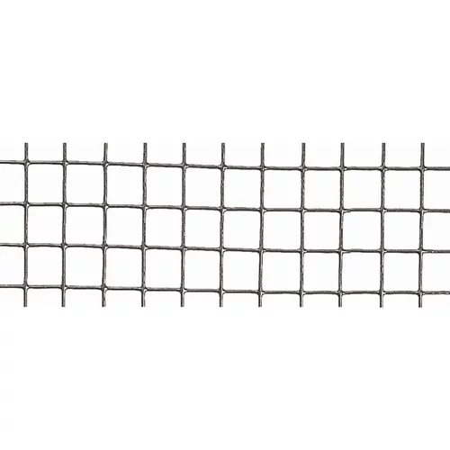 Grillage Fensanet Maille 0,64x0,64 cm Fer galvanisé Gris L5 m x H100 cm