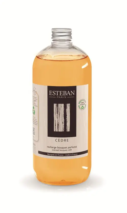 Recharge pour parfum bouquet diffuseur senteur cèdre Esteban - 100 ml