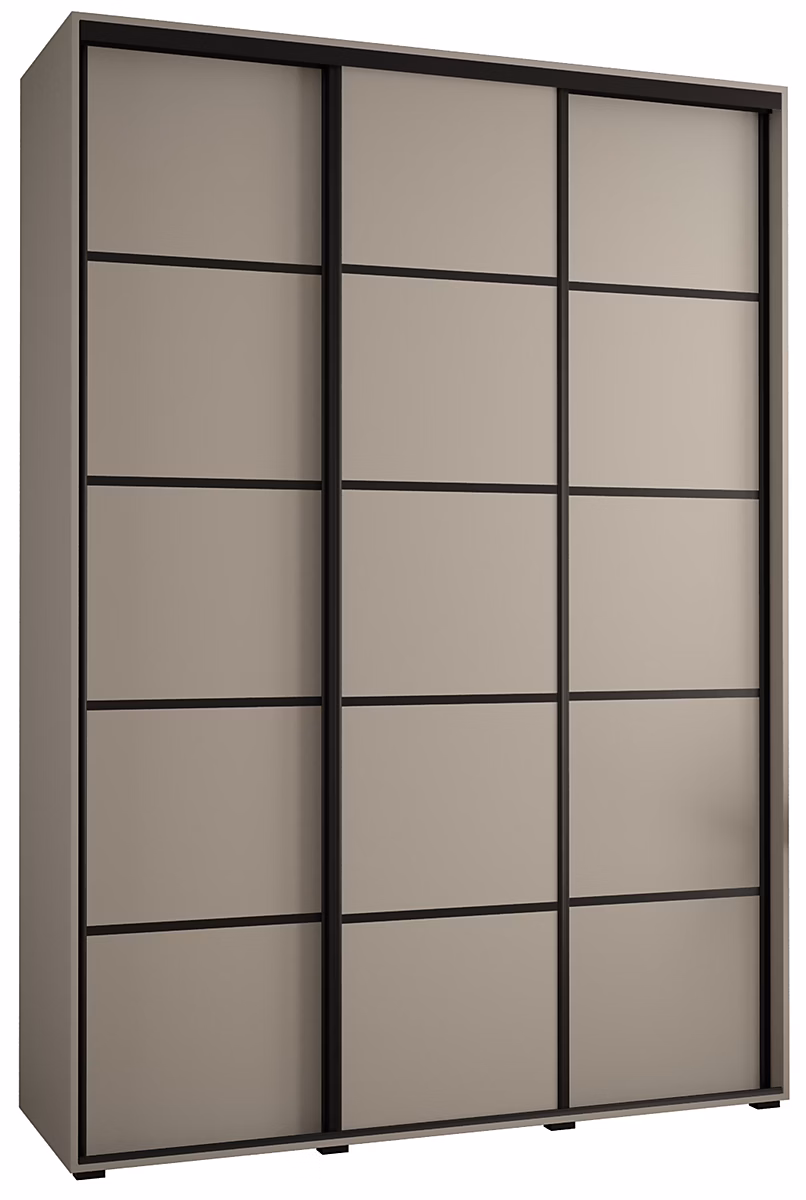 Armoire Dakota 4 a portes coulissantes 170/60/235 – 3 portes