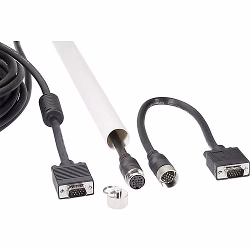 Câble de raccordement VGA 15 broches Renkforce – 10 m, connecteur DIN14 démontable pour montage en conduit