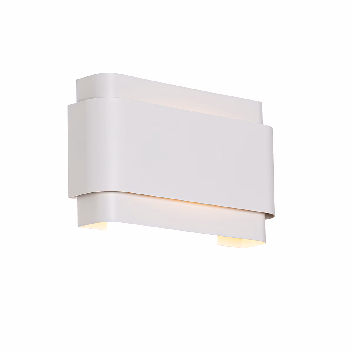 Applique murale industrielle blanche 2 lumières – Coen