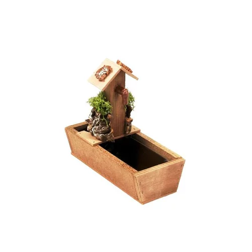 Fontaine avec abreuvoir - 17 cm