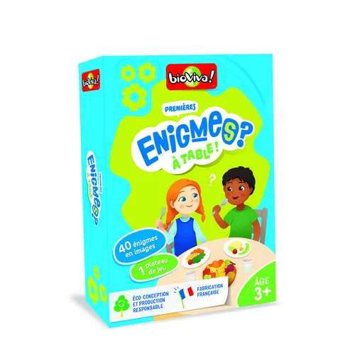 Mes premières énigmes – A table !