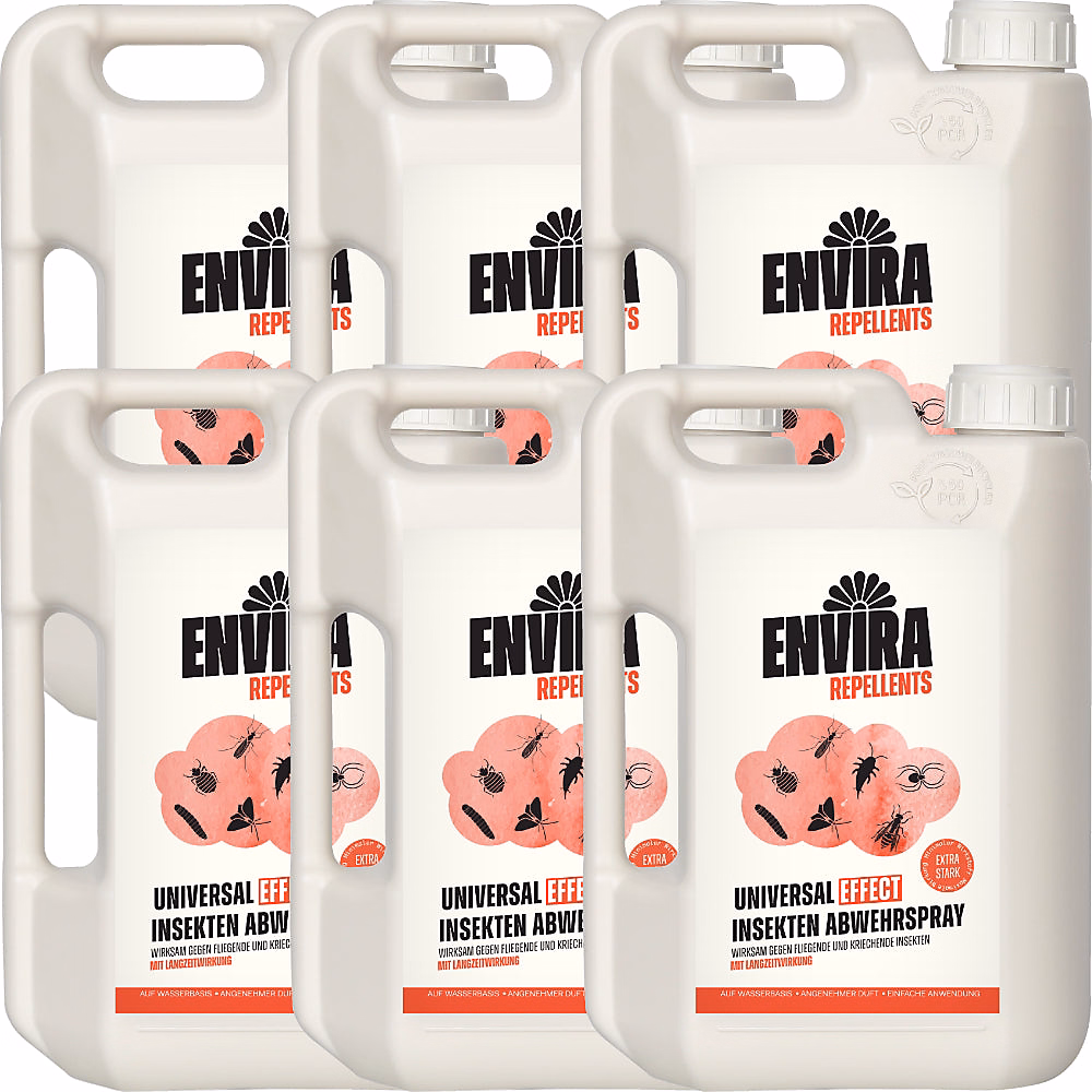 Envira Spray Multi | Insectes Pack Avantage – Protection Rapide et Efficace 6X2L