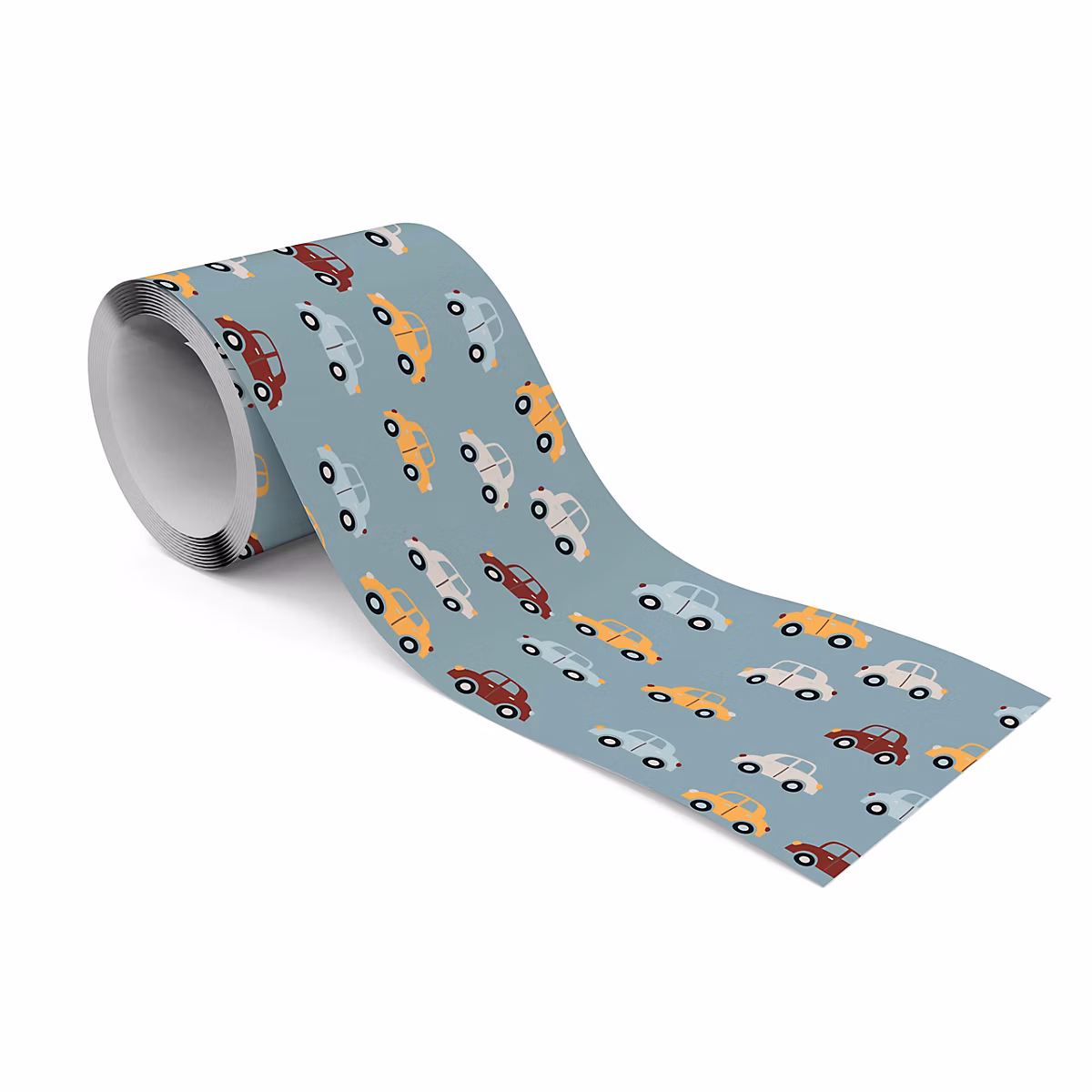 Bande Décorative auto-adhésif VOITURES Colorées Pour Chambre Enfants 10cm x 300cm – Réf. BXYLDYNIJ2601788697
