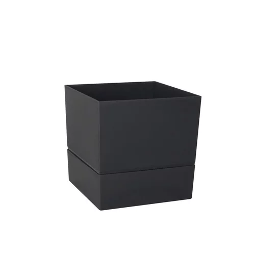 Pot carré Aquaduo gris anthracite 4,5 L