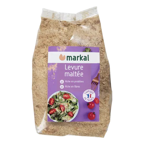 Levure maltée bio en sachet de 250 g