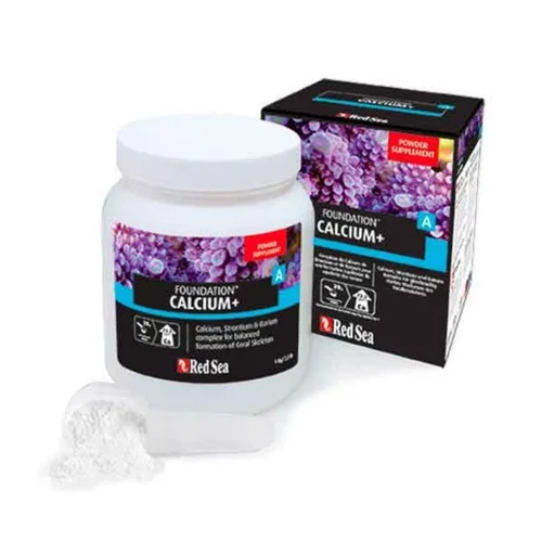 Complément alimentaire Calcium+ pour aquarium, RED SEA, modèle Reef Foundation A - 1kg