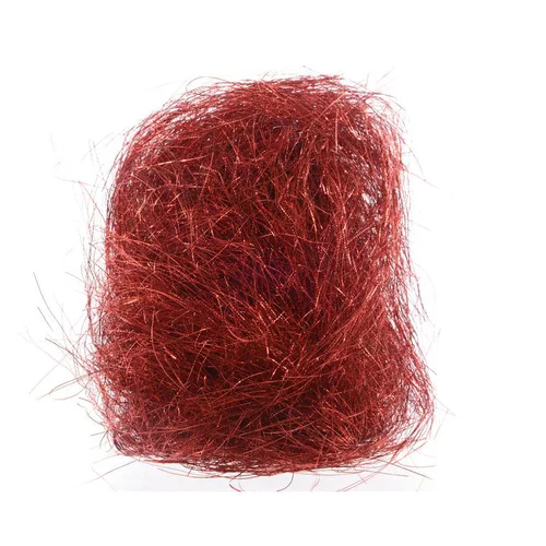 Cheveux d’ange lametta rouge noël découpé sachet de 20g