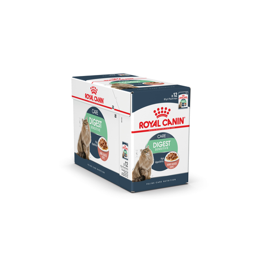 SACHET FRAÎCHEUR EN SAUCE CHAT ROYAL CANIN® DIGEST SENSITIVE CARE - 12X85G