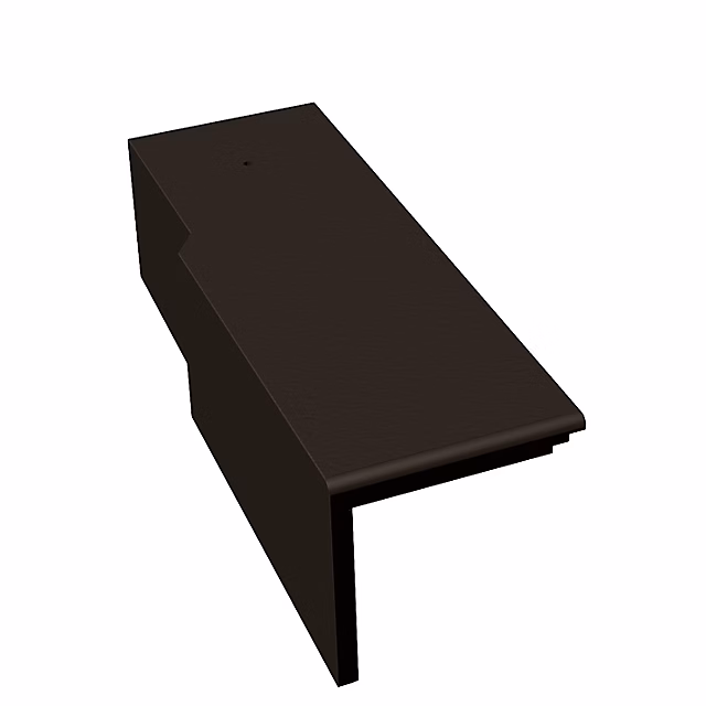 Finition de la toiture – Demi rive gauche Innotech terracotta