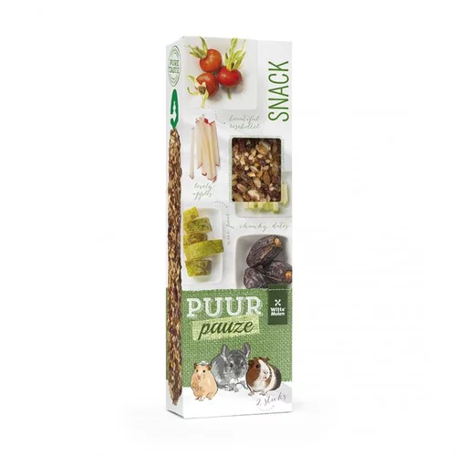Sticks puur poire et dattes pour rongeurs 110 g