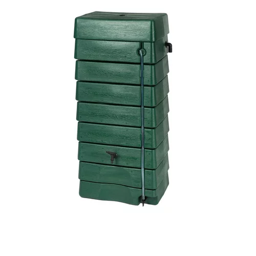 Récupérateur à eau mural - 276 L Vert foncé